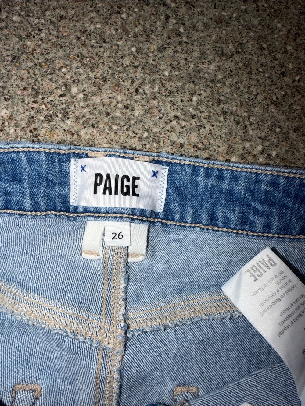 PAIGE Women's Blue Bootcut Jeans - Picture 2 of 3